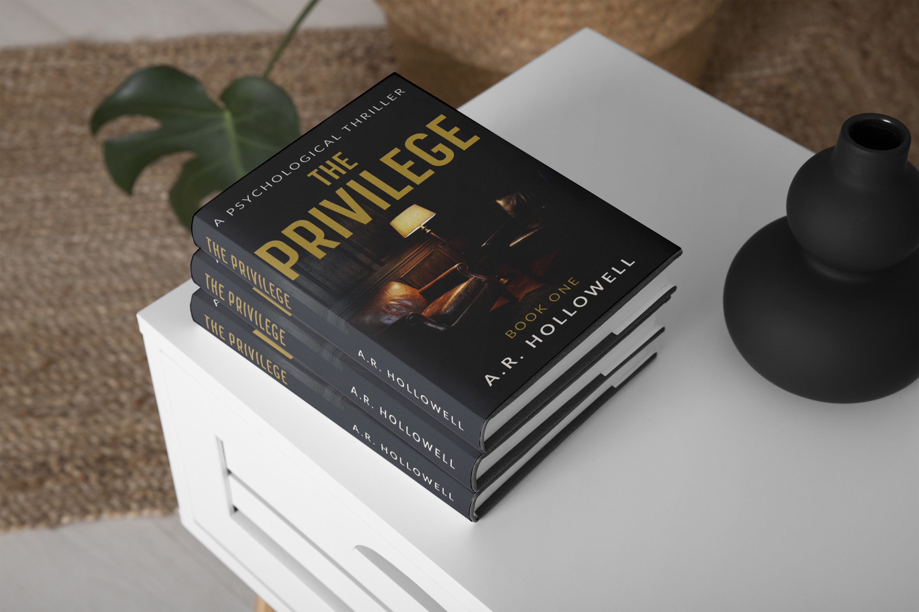 The Privilege — paperback on a side table